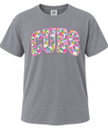 Cubs in flowers  short sleeve tshirt