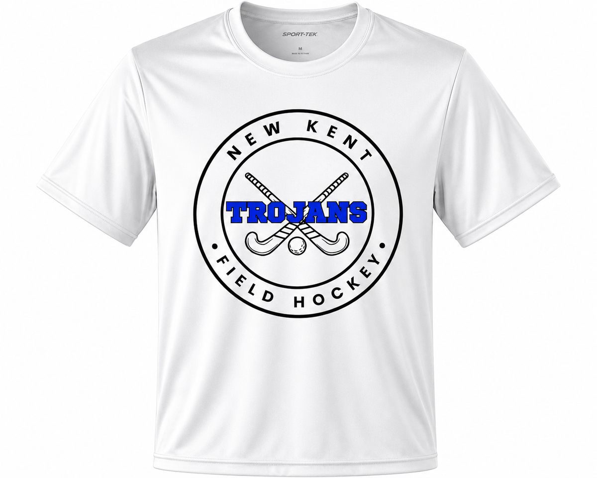 Trojan field hockey drifit short sleeve