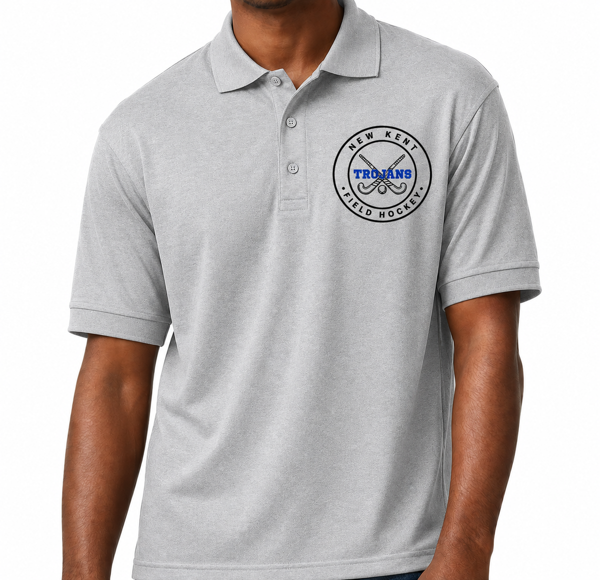 Trojans field hockey polo shirt