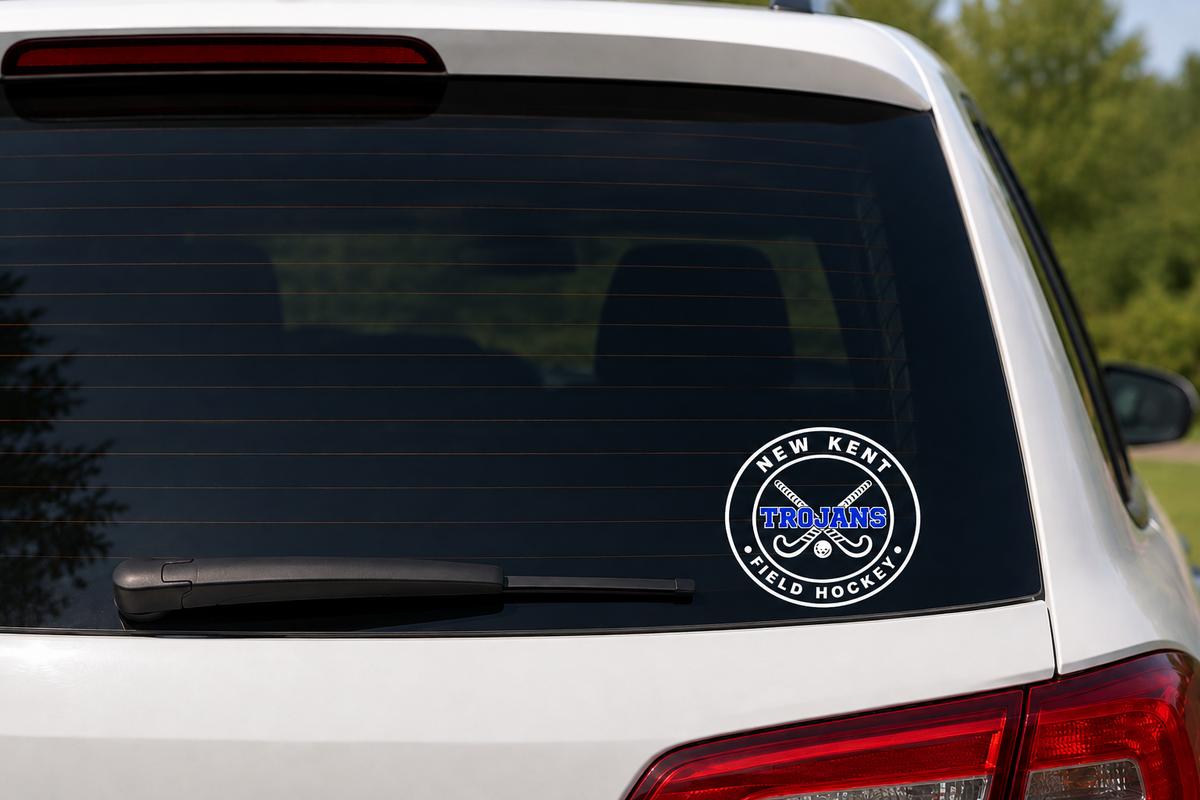 Car Decal - Trojans field hockey