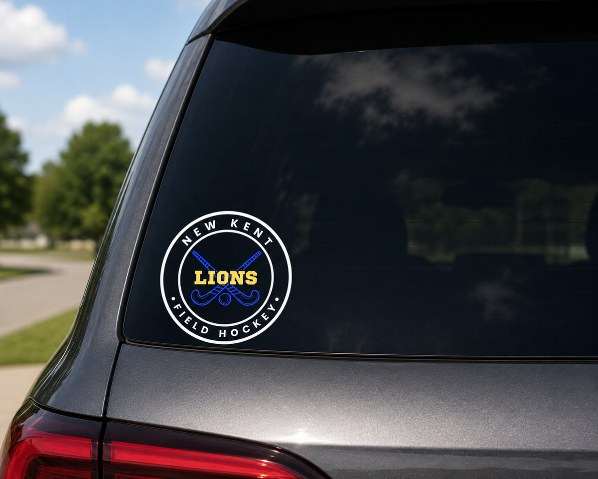 Car Decal - Lions field hockey
