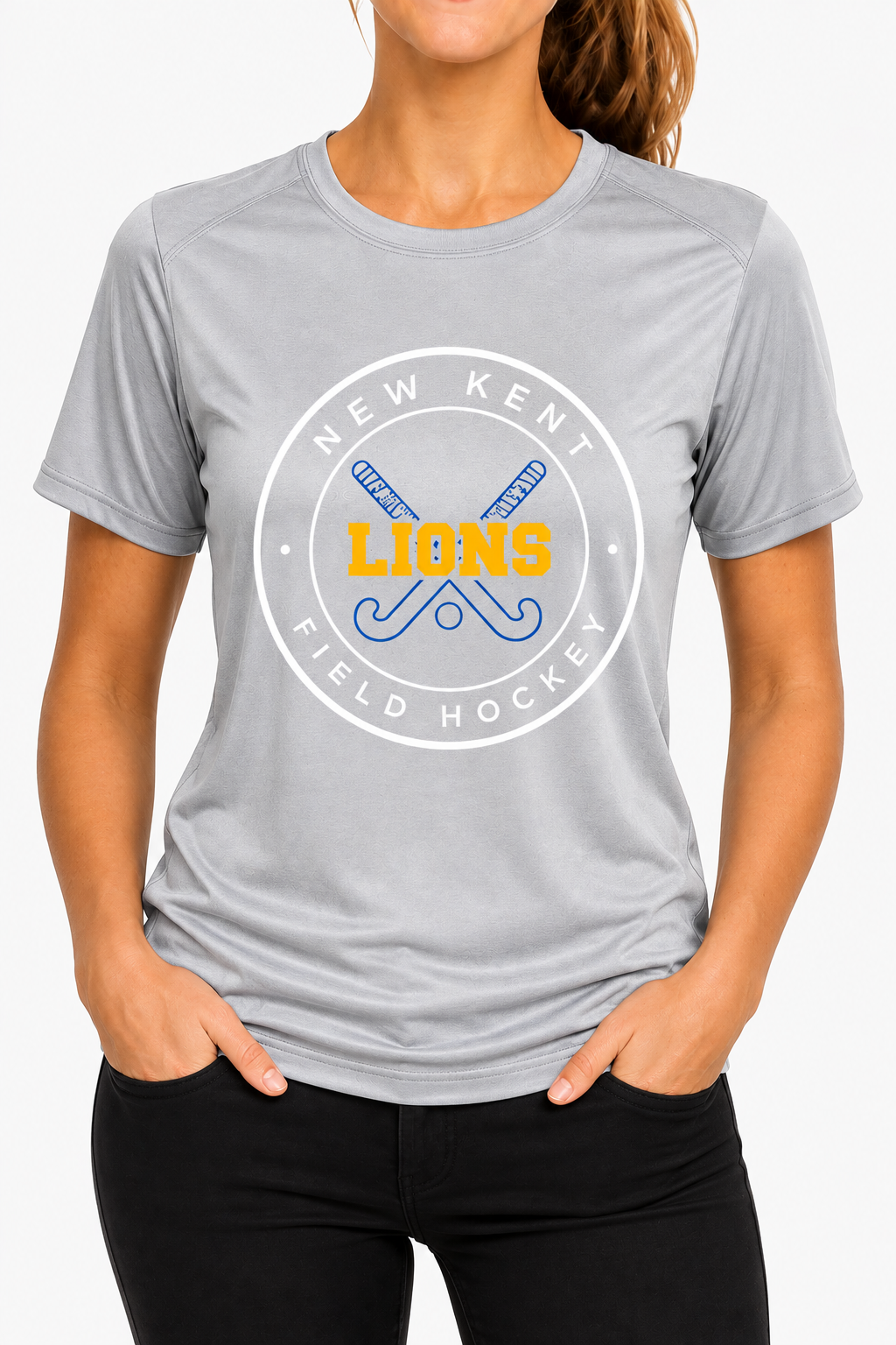 Lions field hockey drifit short sleeve