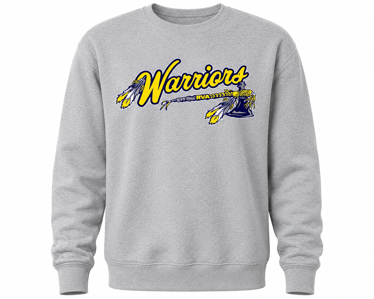 Warriors Softball crewneck sweatshirt (design 1)