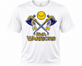 Warriors softball drifit shirt (design 2)