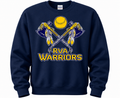 Warriors Softball crewneck sweatshirt (design 2)