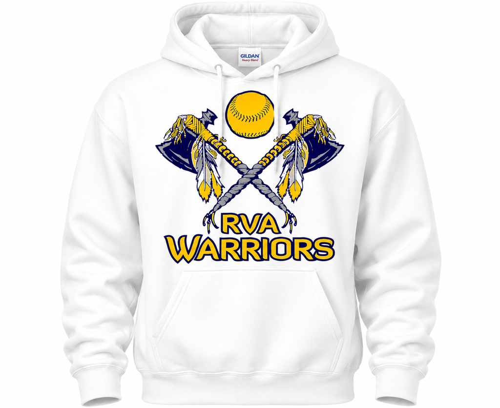 Warrior Softball Hoodie (design 2)