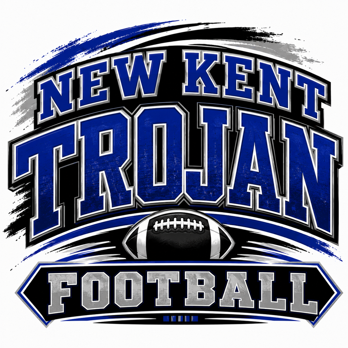 New Kent football short sleeve