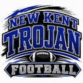 New Kent football drifit short sleeve