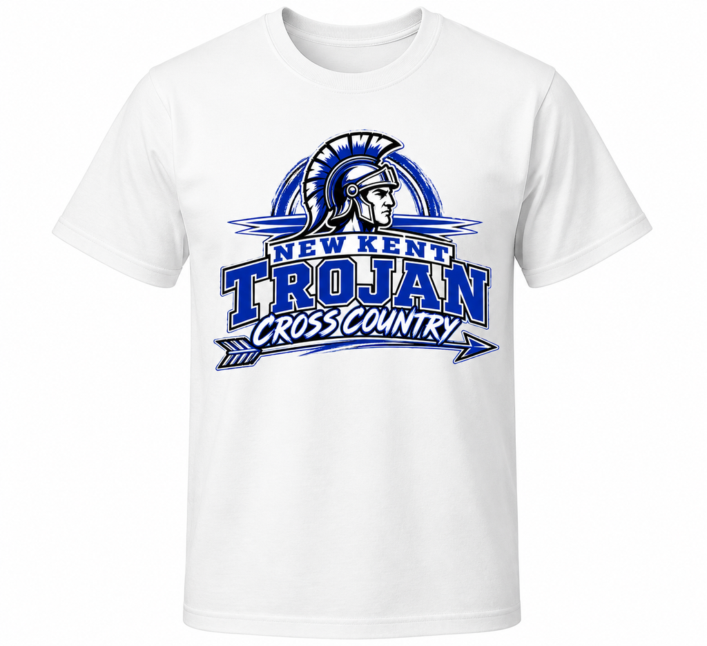 New Kent Cross Country (with Trojan)  - Shirts and Sweatshirts