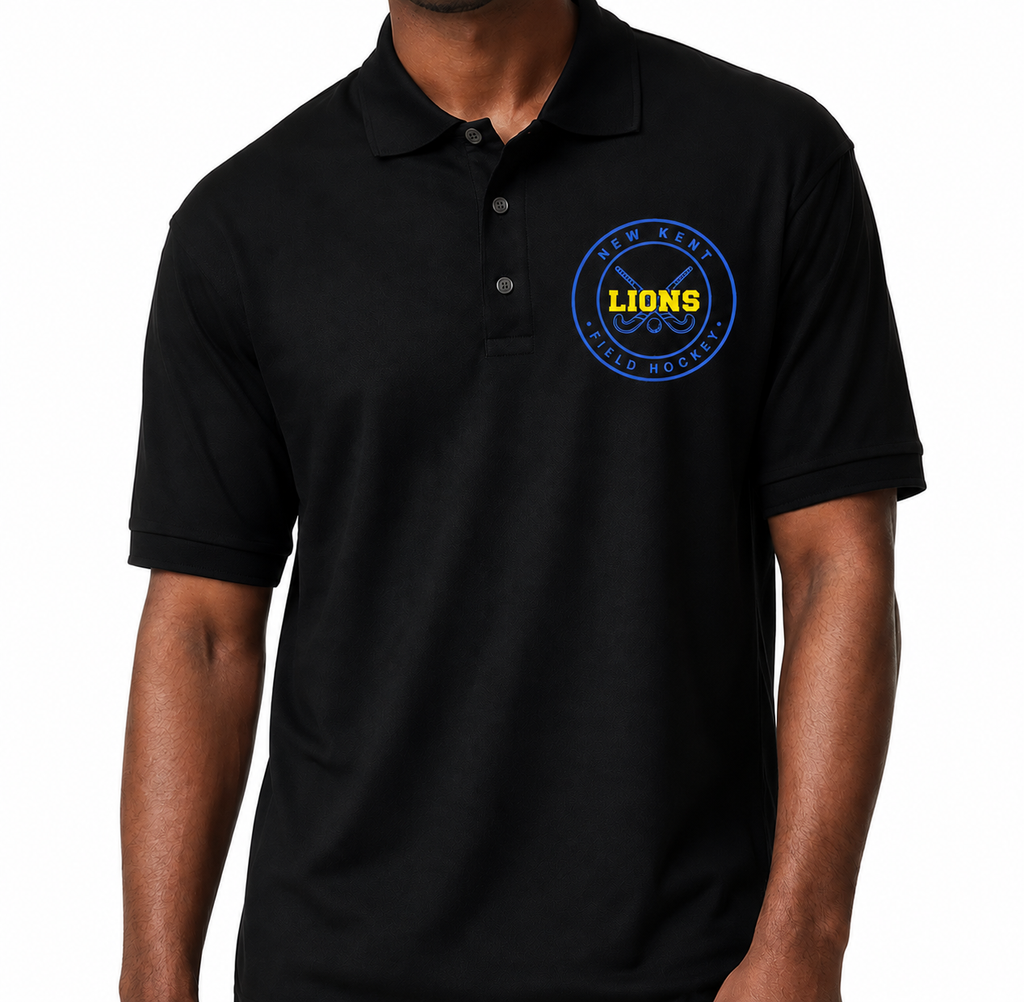 Lions field hockey polo shirt