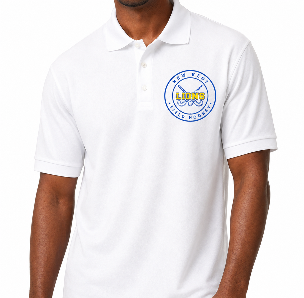 Lions field hockey polo shirt