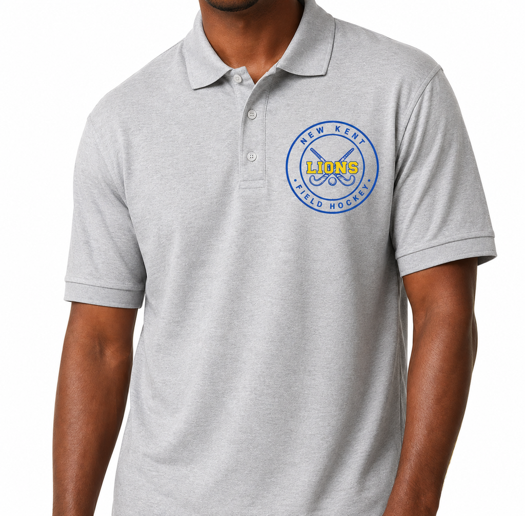 Lions field hockey polo shirt
