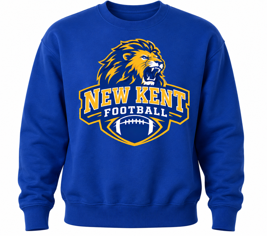 Lions football crewneck sweatshirt