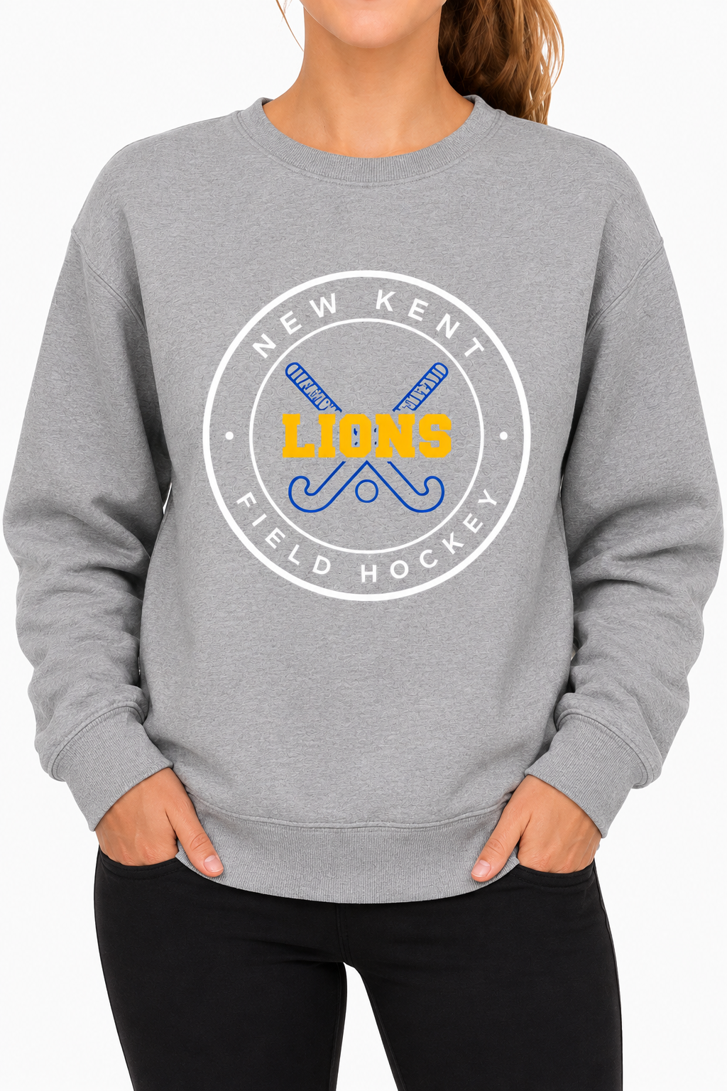 Lions field hockey crewneck sweatshirt