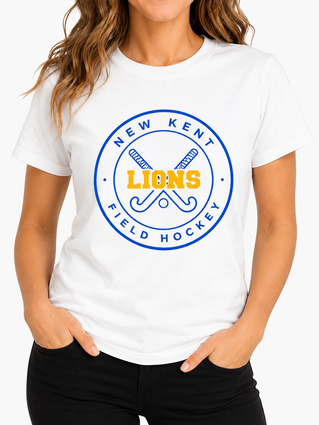 Lions field hockey short sleeve shirt