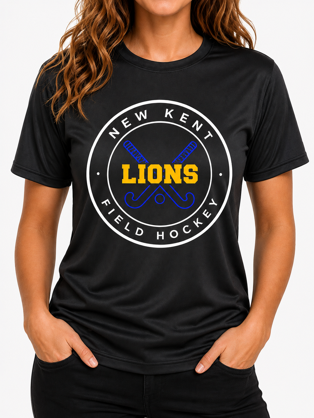 Lions field hockey drifit short sleeve