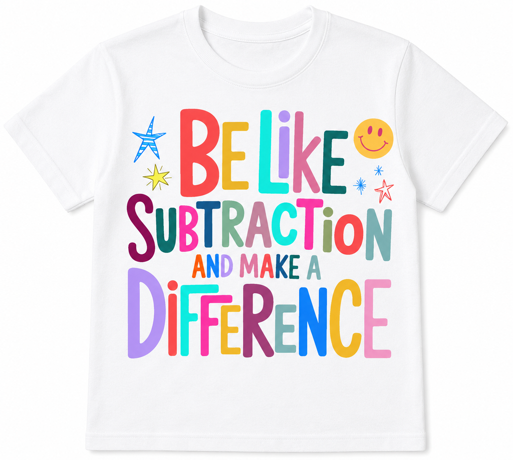 Be Like Subtraction and Make a Difference