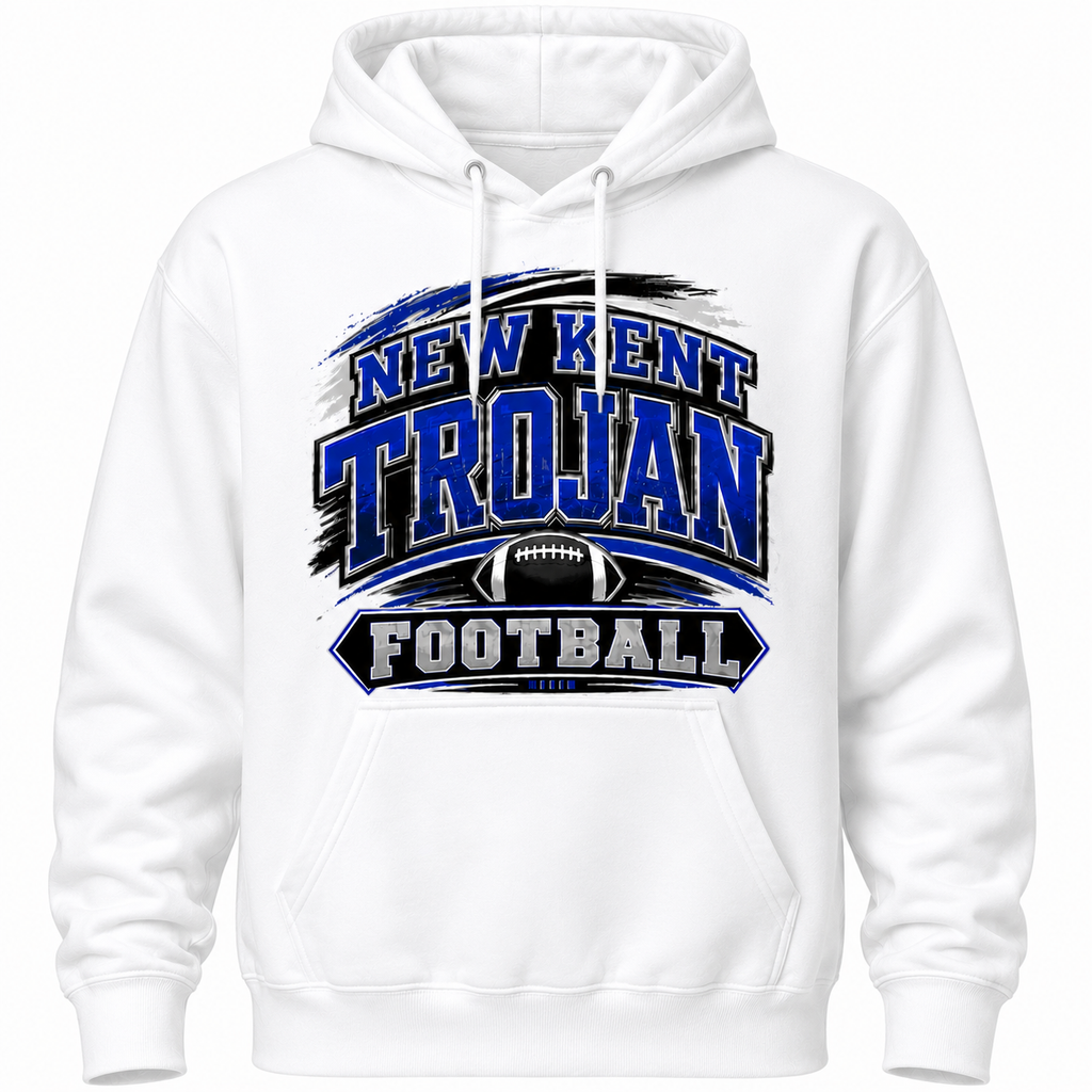 New Kent football hoodie