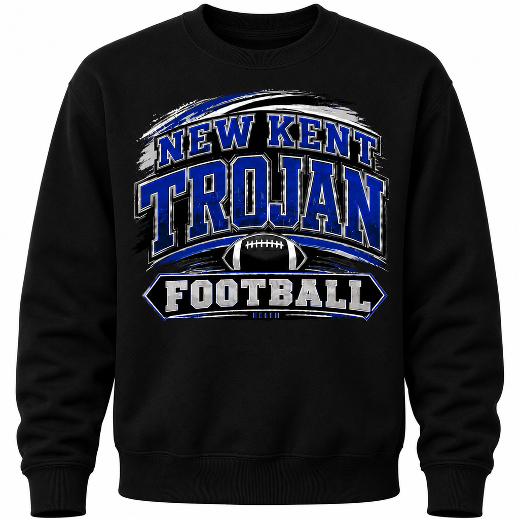 New Kent football crewneck sweatshirt