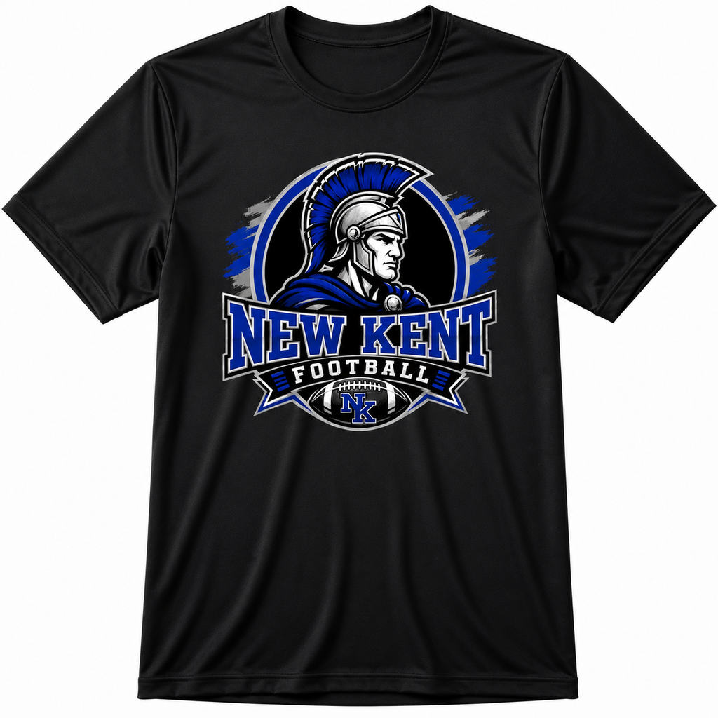 Trojan football drifit short sleeve
