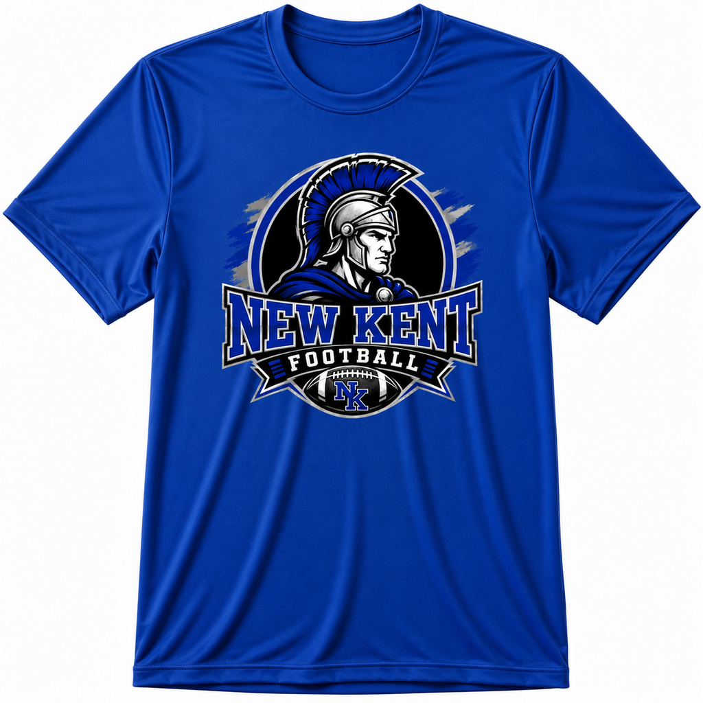 Trojan football drifit short sleeve