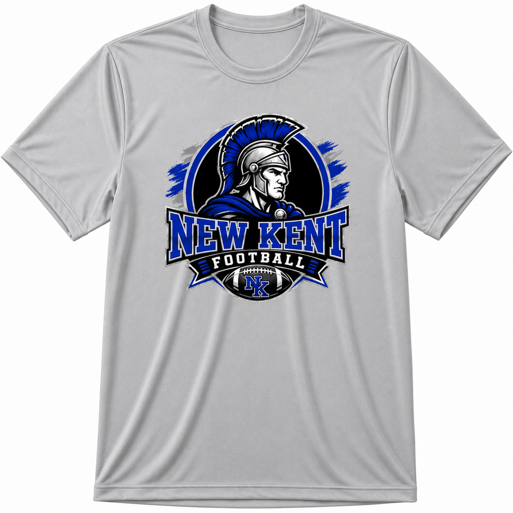 Trojan football drifit short sleeve