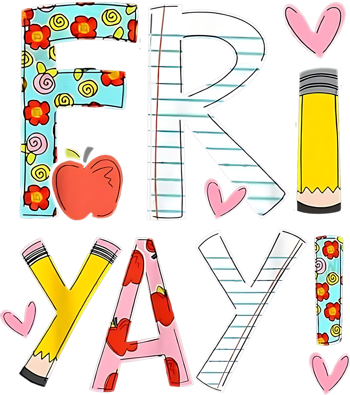 Fri-Yay! short sleeve tshirt