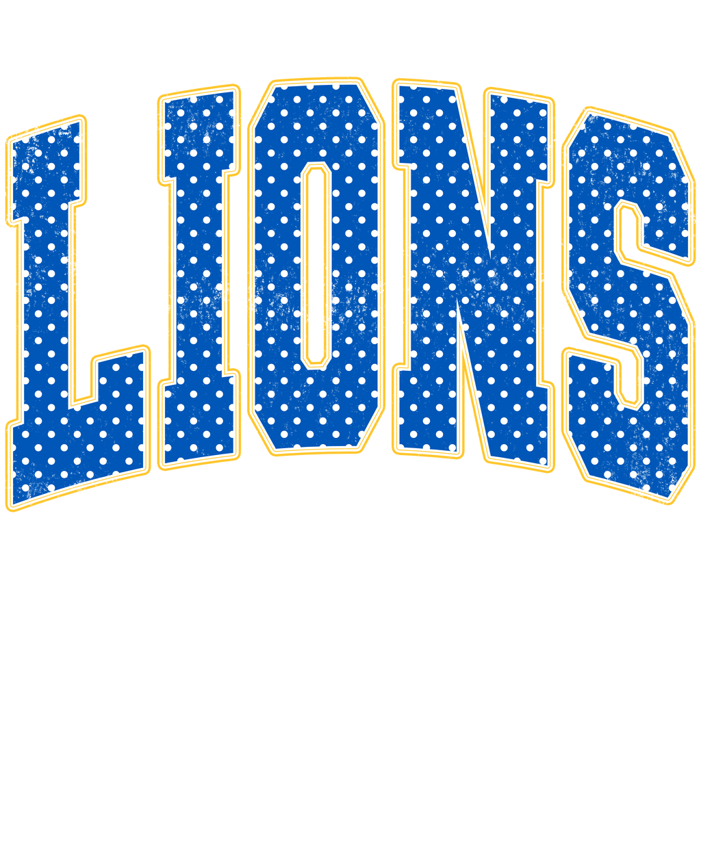 Lions football crewneck sweatshirt - Build your own