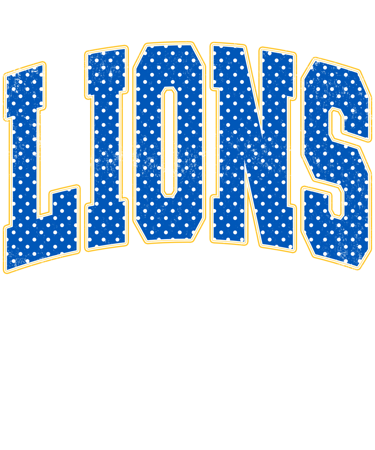 Lions football crewneck sweatshirt - Build your own