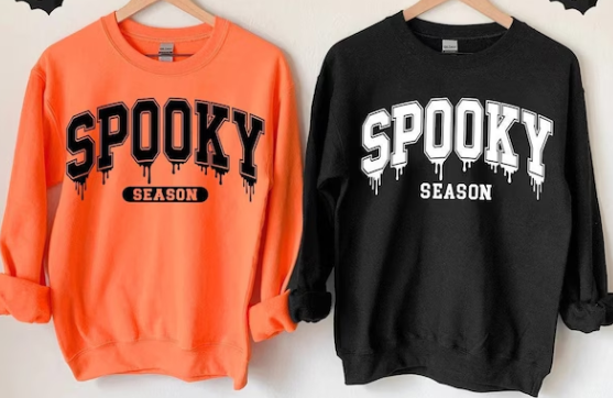 Spooky Season long sleeve options